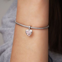 Gnoce Colgante colgante "Sweet 16" Corazón grabable