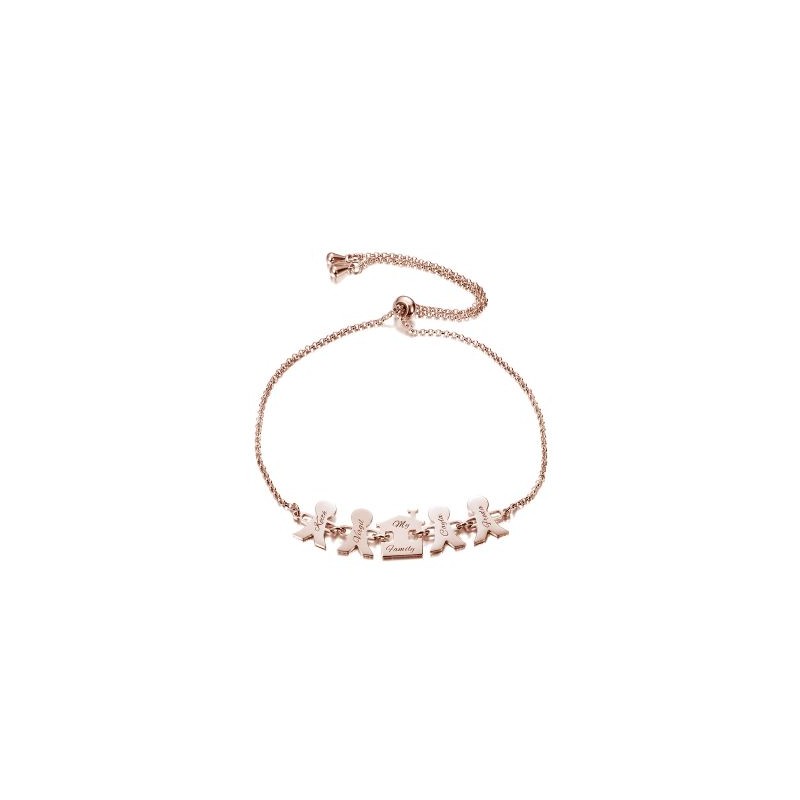 Pulsera Grabable de Corazón Personalizada en Plata de Ley