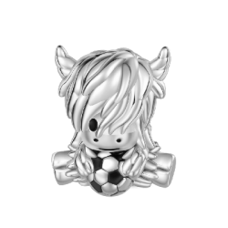 Gnoce Charm de Vaca de las Tierras Altas de Fútbol