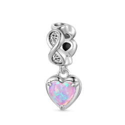 Gnoce Colgante Ópalo Corazón de Eternidad