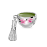 Gnoce Herramientas de Ceremonia del Té - Charm de Batidor de Matcha