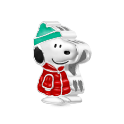 Gnoce Peanuts Snoopy Charm Invierno Cálido Deseos