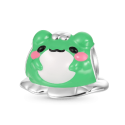 Gnoce Charm Fuwuffle Matcha La Rana De La Suerte