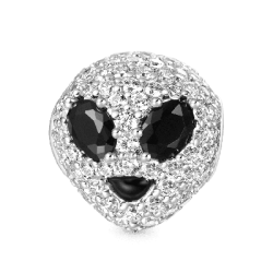 Gnoce emoji Charm Cara de Alien