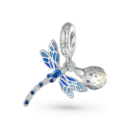 Gnoce Colgante Libélula Azul
