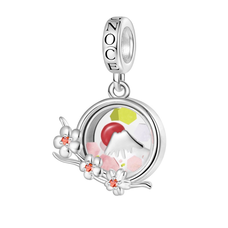 Gnoce Colgante de Quicksand del Monte Fuji de Flor de Cereza