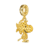 Gnoce Peanuts Woodstock Pave Colgante de Diamantes