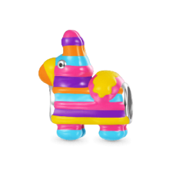 Gnoce Charm de Piñata Colorida de Burro