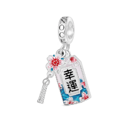 Gnoce Colgante de la Suerte Ukiyo-e Flor de Cerezo