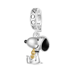 Gnoce Peanuts Snoopy & Woodstock Colgante Abrazo