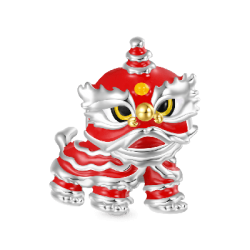 Gnoce Charm Feliz Año Nuevo Danza del León