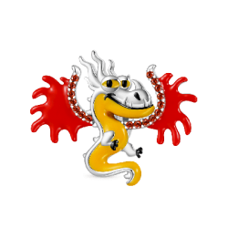 Gnoce Charm de Clip Dragón Monstrous Nightmare