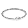 Gnoce Pulsera Básica Gris con 2 Piezas de Tapones
