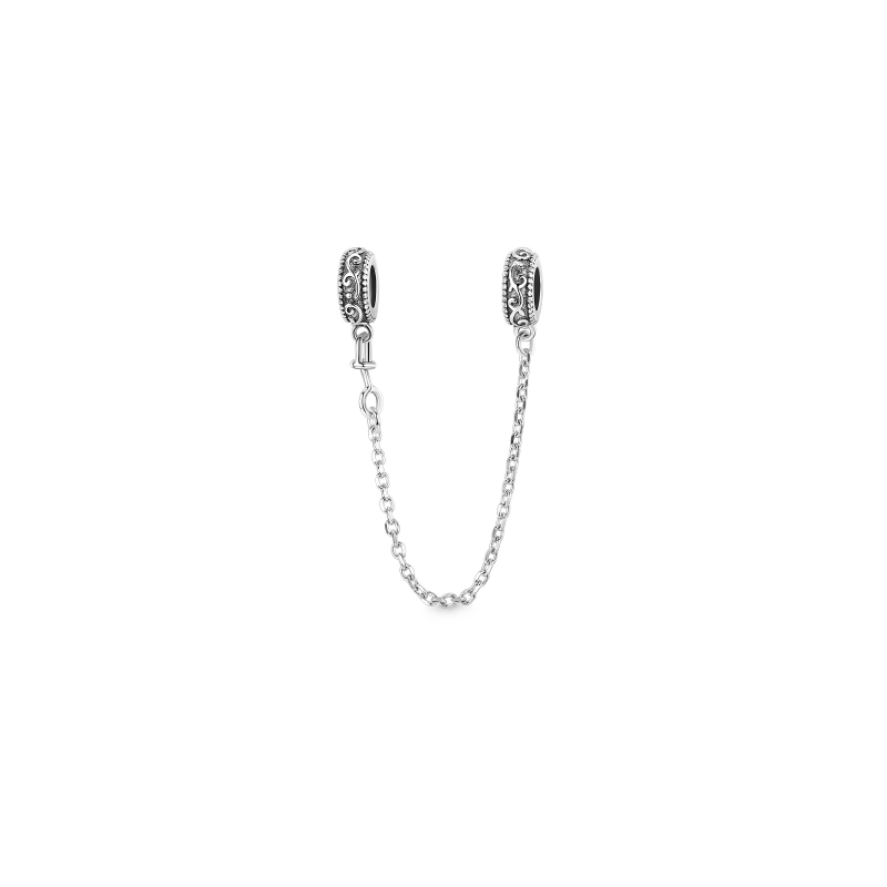 Gnoce Colgante de Cadena de Seguridad Vintage Vine Pattern