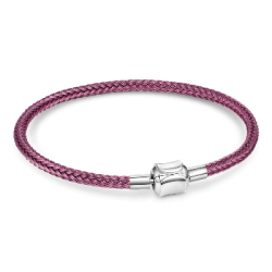 Gnoce Pulsera Básica Morada con 2 Piezas de Tapones