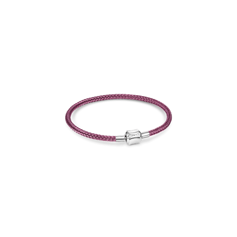 Gnoce Pulsera Básica Morada con 2 Piezas de Tapones