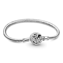 Gnoce Pulsera de Cadena Básica Floral Gnoce