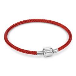 Gnoce Pulsera Básica Roja con 2 Piezas de Tapones