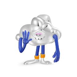 Gnoce Trolls Charm de Clips Cloud Guy