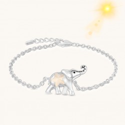 Gnoce Pulsera Elefante Animal que Cambia de Color