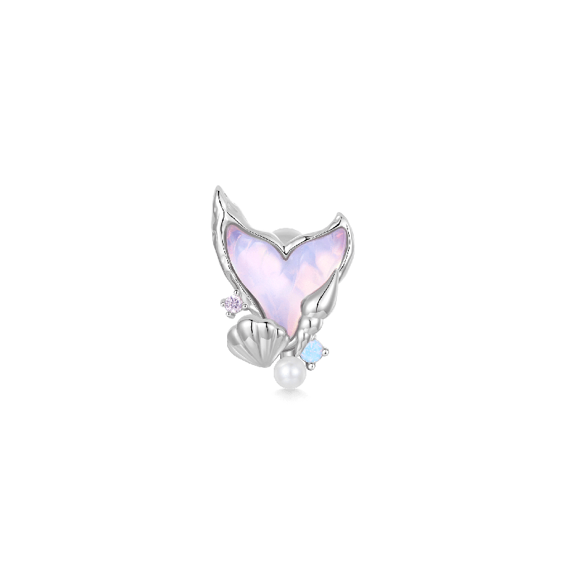 Gnoce Charm de Clip Cola de Pez Fantasía