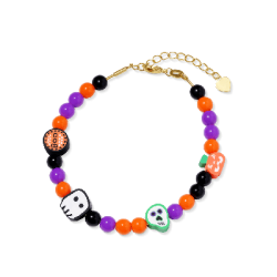 Gnoce Pulsera Multicolor Halloween DIY