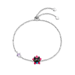 Gnoce Pulsera Ajustable Cabeza Desdentada