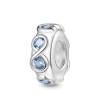 Gnoce Charm de Clip Piedra de Nacimiento Infinito Símbolo de Amor