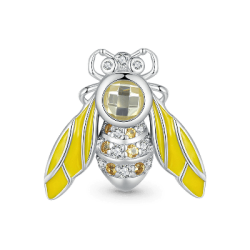 Gnoce Charm de Clip con forma de Abeja Bailando