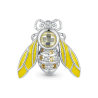 Gnoce Charm de Clip con forma de Abeja Bailando