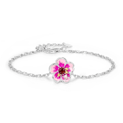 Gnoce Pulsera Ajustable Sakura Rosa