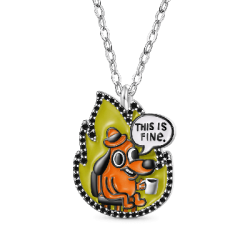 Gnoce This Is Fine Collar - Llama