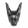Charm de Doberman Pinscher en Plata s925 Negro