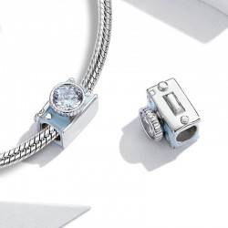 Charm de Cámara en Plata s925