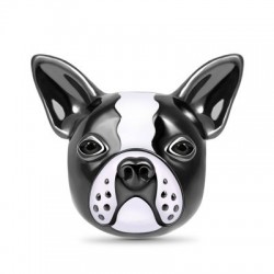 Charm de Bulldog/ Perro en Plata 925 Colgante para Pulsera