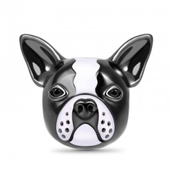 Charm de Bulldog/ Perro en Plata 925 Colgante para Pulsera