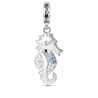 Charm de Caballo de Mar en Plata de Ley s925