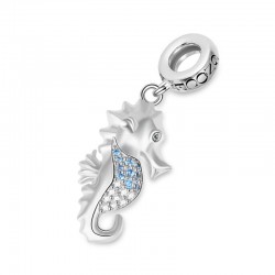 Charm de Caballo de Mar en Plata de Ley s925