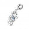 Charm de Caballo de Mar en Plata de Ley s925