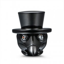 Charm Abalorio Médico Schnabel Plata 925 Colgante para Pulsera