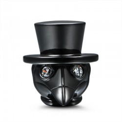 Charm Abalorio Médico Schnabel Plata 925 Colgante para Pulsera