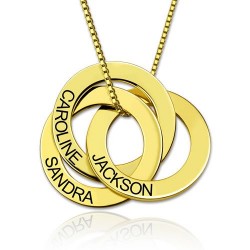 Gnoce "Estamos Juntos" Anillo Grabado de Plata Esterlina