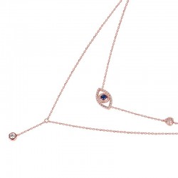 Gnoce Collar de S925 Plata de Ley con CZ Piedras