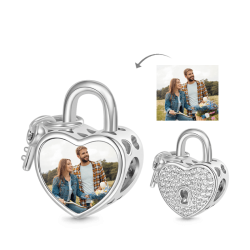 Colgante Personalizado Llave del Amor con Foto