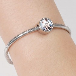 Foto Charm de Árbol de la Vida en Plata 925 con incrustaciones de piedras regalo del día de la madre