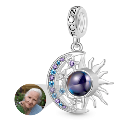 Gnoce Colgante Proyección Luna Sol Foto Personalizada