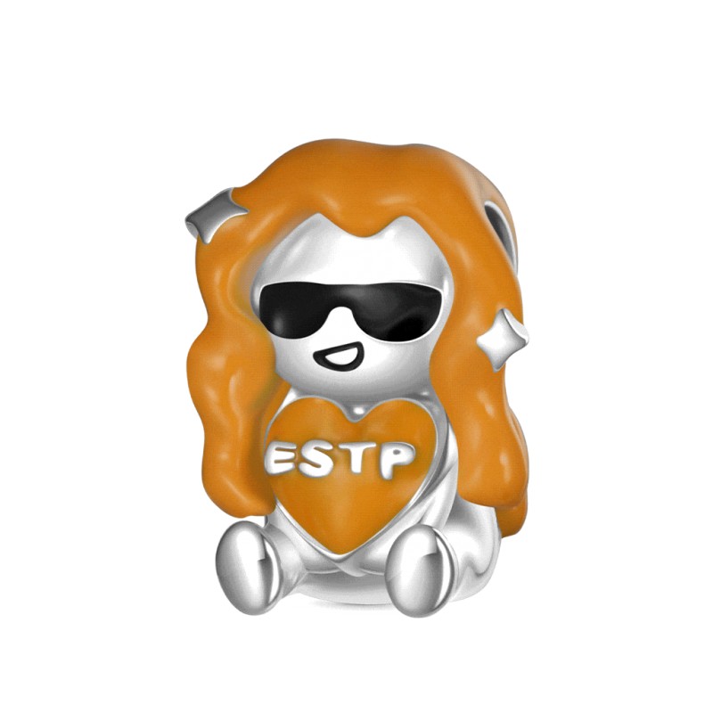 Gnoce MBTI ESTP Tipo De Personalidad Abraza El Amor Charm