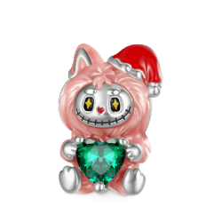 Gnoce Charm de la Serie de Monstruos Lindos y Encantadores - Encanto de la Muñeca de Juguete Rosa