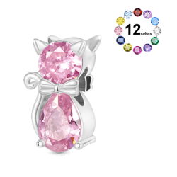 Gnoce Colgante Piedra De Nacimiento Gato