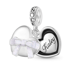 Gnoce Colgante Corazón Engravable Caja de Regalo